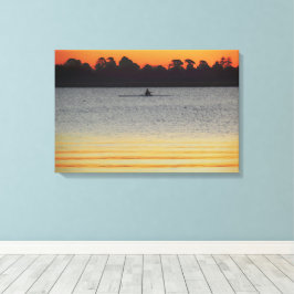 Lake Wendouree Calm Before Nightfall キャンバスプリント