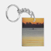 Lake Wendouree Calm Before Nightfall キーホルダー (正面左)