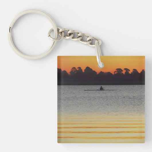Lake Wendouree Calm Before Nightfall キーホルダー (正面)