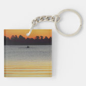 Lake Wendouree Calm Before Nightfall キーホルダー (裏面)