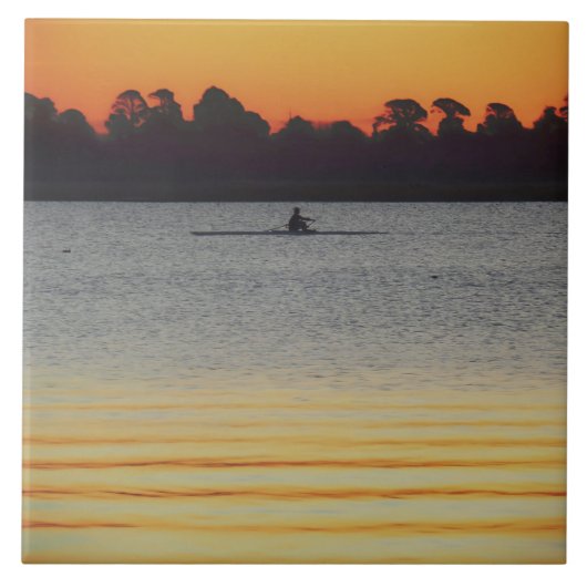 Lake Wendouree Calm Before Nightfall タイル (正面)
