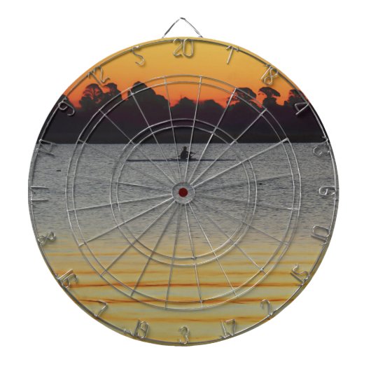 Lake Wendouree Calm Before Nightfall ダーツボード (正面)