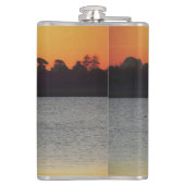 Lake Wendouree Calm Before Nightfall フラスク (裏面)