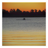 Lake Wendouree Calm Before Nightfall ポスター (正面)