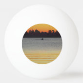 Lake Wendouree Calm Before Nightfall 卓球ボール (裏面)