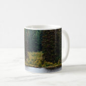 LAKE WITH TREES ON SIDES コーヒーマグカップ (正面右)