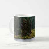 LAKE WITH TREES ON SIDES コーヒーマグカップ (正面左)
