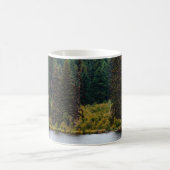 LAKE WITH TREES ON SIDES コーヒーマグカップ (中央)