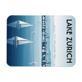 Lake Zurich Switzerland Travel マグネット (横)