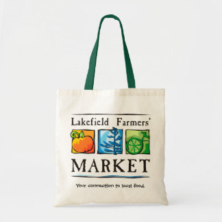 Lakefieldの農家の市場のトート トートバッグ