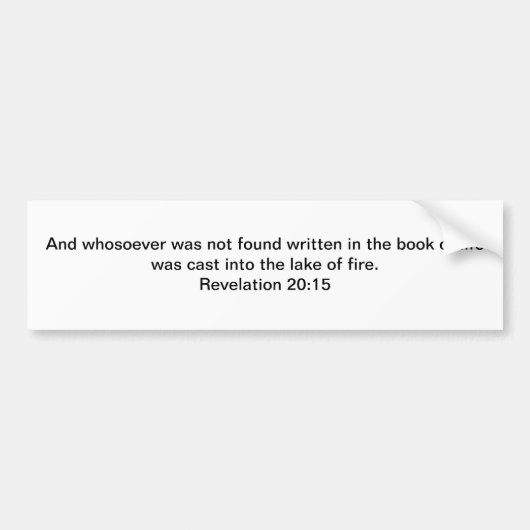 Lakefire バンパーステッカー (正面)