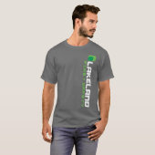 Lakeland®メンズグレー縦火Tシャツ Tシャツ (正面フル)