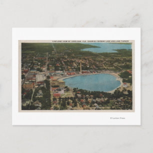 Lakeland, Florida – 空中都市の表示 ポストカード