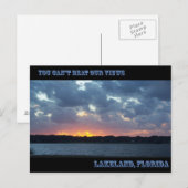 Lakeland, Florida 003のビューをビートできない ポストカード (正面/裏面)