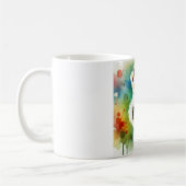 Lakeland Terrier Dog 190624AREF116 - Watercolor コーヒーマグカップ (左)