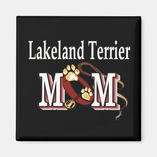 Lakeland Terrier MOMギフト マグネット (正面)
