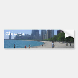 Lakeshore、シカゴ、IL、シカゴのAによる写真… バンパーステッカー