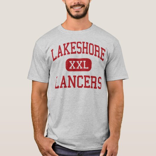 Lakeshore -槍騎兵-中間- Stevensville Tシャツ (正面)