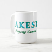 Lakeshore Coffee Mug コーヒーマグカップ (正面左)