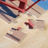 Lakeside Morning | Peaceful Mountain Landscape ジグソーパズル (側面)