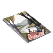 Lakeside Picnic | Nature Watercolor Painting ノートブック (右側)