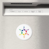 Lakeside Pride Star Refrigerator Magnet マグネット (インサイチュ (食洗機))
