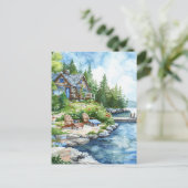 Lakeside Retreat ポストカード (スタンド正面)