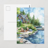 Lakeside Retreat ポストカード (正面/裏面)