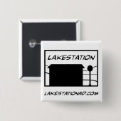 Lakestation -ボタン 缶バッジ (正面&裏面)