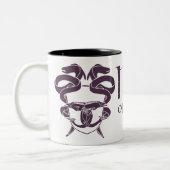 Laketownの名前のマスター ツートーンマグカップ (左)