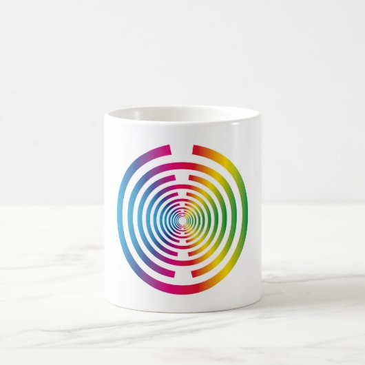 Lakhovskyバイタリティディスク、MWOテスラアンテナ、スカラー コーヒーマグカップ (中央)