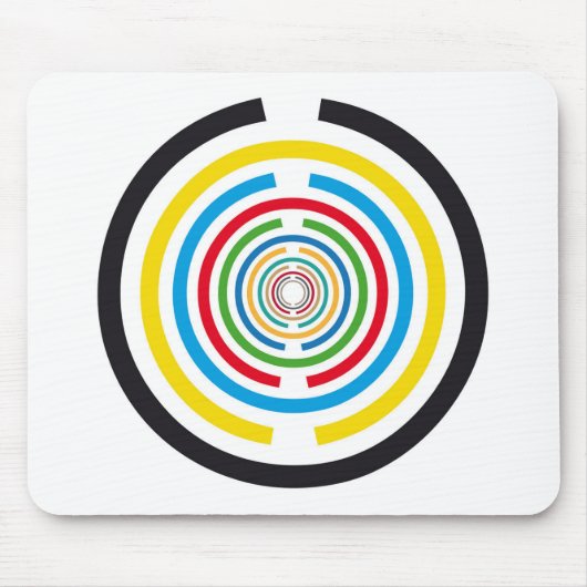 Lakhovskyバイタリティディスク、MWOテスラアンテナ、スカラー マウスパッド (正面)