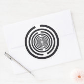 Lakhovskyバイタリティディスク、MWOテスラアンテナ、スカラー ラウンドシール (封筒)