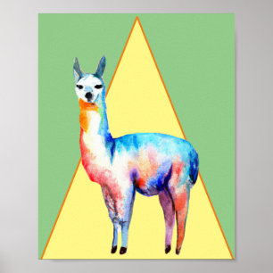 Lakkadaisical Llamaが注目 ポスター