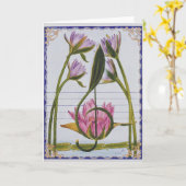 Lakme カード (黄色い花)