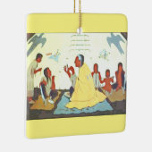 Lakotaの語り手のオーナメント セラミックオーナメント (右)