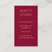 Lakshmi 名刺 (裏面)