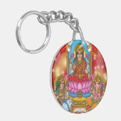 Lakshmi Ganesh Keychain キーホルダー (正面左)