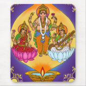 Lakshmi Ganesh Mouse Pad マウスパッド (正面)