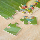 Lakshmi Hindu Goddess ジグソーパズル (側面)