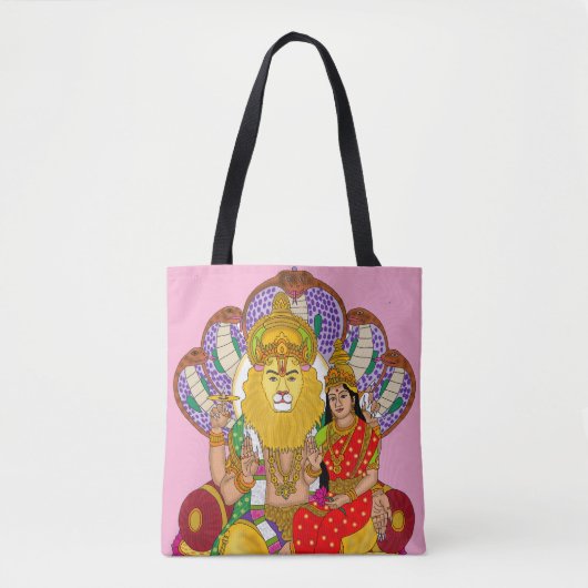Lakshmi Narasimha Tote Bag トートバッグ (正面)