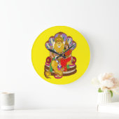 Lakshmi Narasimha Wall Clock ラージ壁時計 (ホーム)