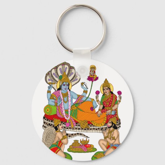 Lakshmi Narayan Keychain キーホルダー (正面)