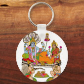 Lakshmi Narayan Keychain キーホルダー (正面)