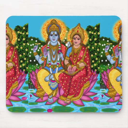 Lakshmi Narayan Mouse Pad マウスパッド (正面)