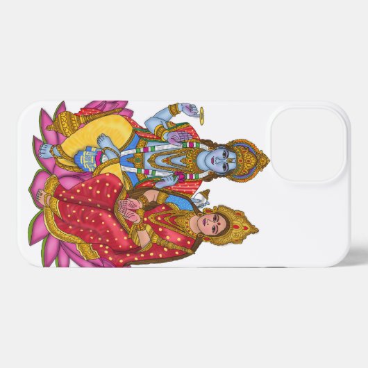 Lakshmi Narayan Phone Case iPhoneケース (裏面横)