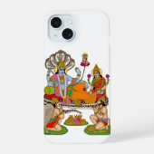 Lakshmi Narayan Phone Case iPhone 15ケース (裏面)