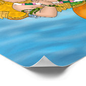 Lakshmi Narayan Poster – Divine Wall Art & Home De ポスター (角)