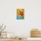 Lakshmi Narayan Poster – Divine Wall Art & Home De ポスター (キッチン)