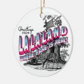 LALAからの挨拶は-偽造品が実質であるかところで上陸します セラミックオーナメント (左)